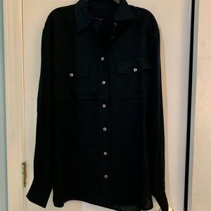 Frye Addie Button Down Top NWT